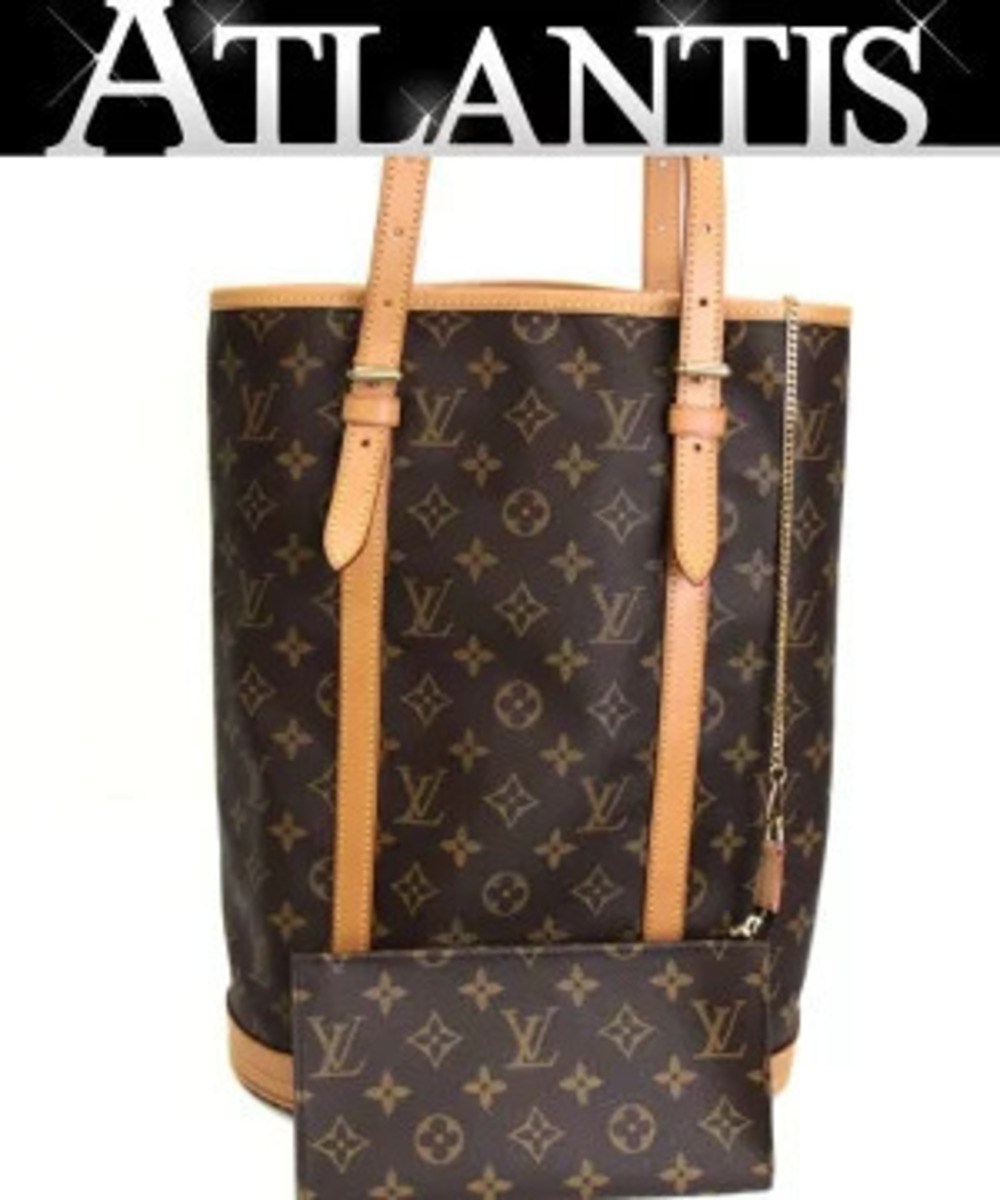 Louis Vuitton Bucket Shoulder Bag Monogram